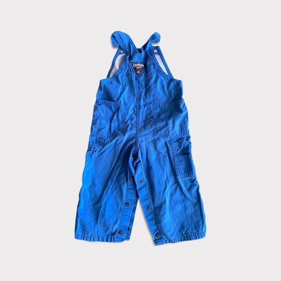 Oshkosh | Blue Baby Boy Overalls 18 months - Picture 4 of 5